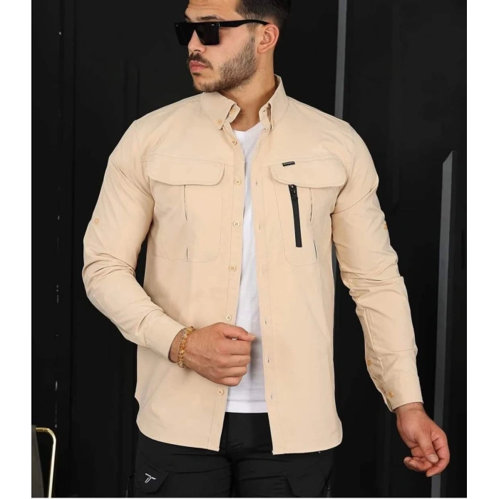 Likralı TAKTİK KORUMA GÖMLEĞİ Outdoor Taktik Gömlek CORDOBA Likralı Kumaş