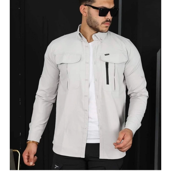 Likralı TAKTİK KORUMA GÖMLEĞİ Outdoor Taktik Gömlek CORDOBA Likralı Kumaş