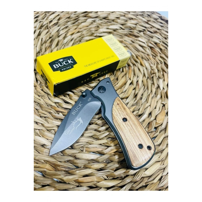 Buck Ahşap Kasa Küçük Ceplik //x35 Modeli //15cm