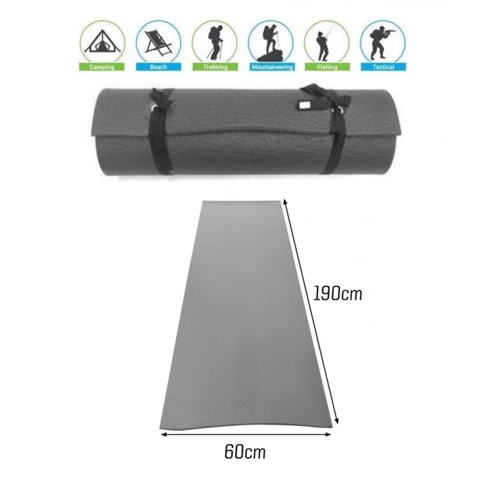 MAT GRİ 12MM 190X60CM