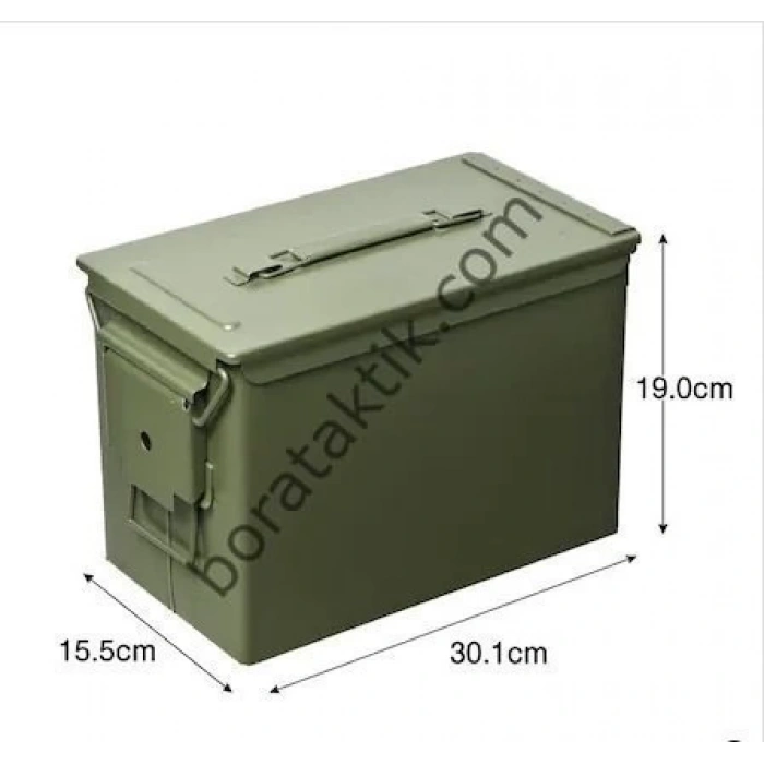 Mermi Sandığı Metal Muhimmat Kutusu
