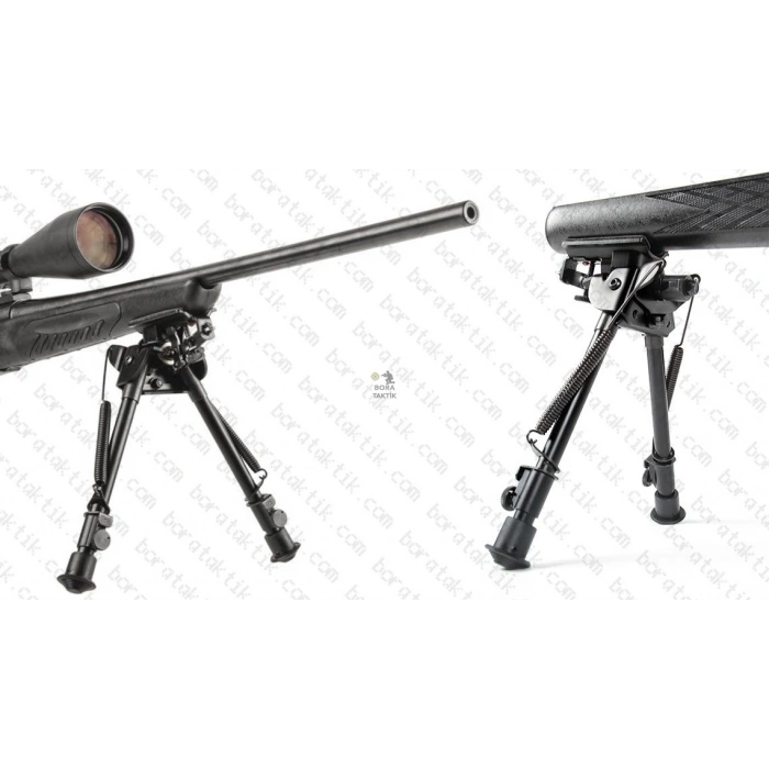 Metal Yaylı Bipod Teleskopik Hareketli Harris ÇatalAyak