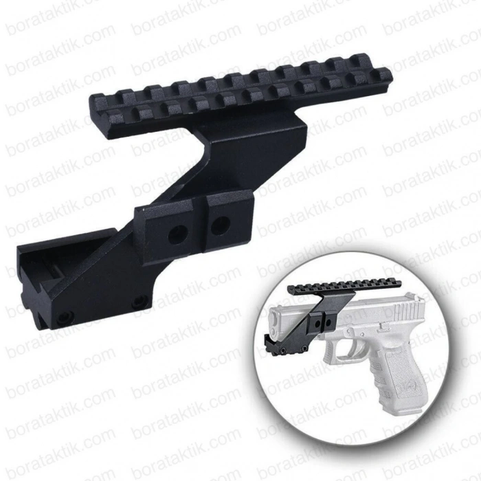 Glock İçin Metal Giydirme Ray 22mm,