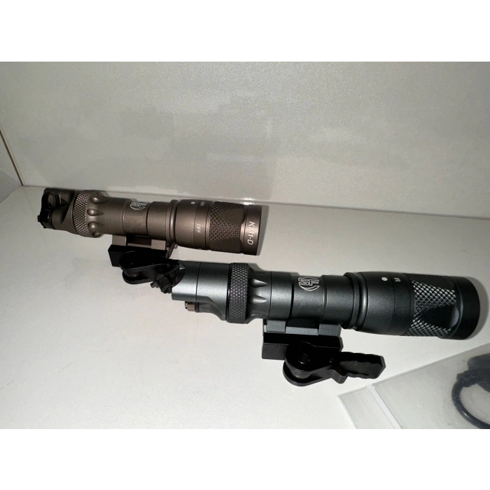 IR Fener Metal M300W Strobe Scoutlight Tüfek Feneri, Avcı Feneri, Silah feneri, Kablolu Metal Fener Airsoft