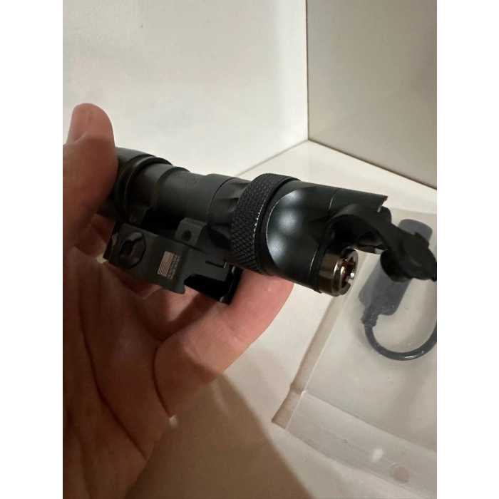 IR Fener Metal M300W Strobe Scoutlight Tüfek Feneri, Avcı Feneri, Silah feneri, Kablolu Metal Fener Airsoft