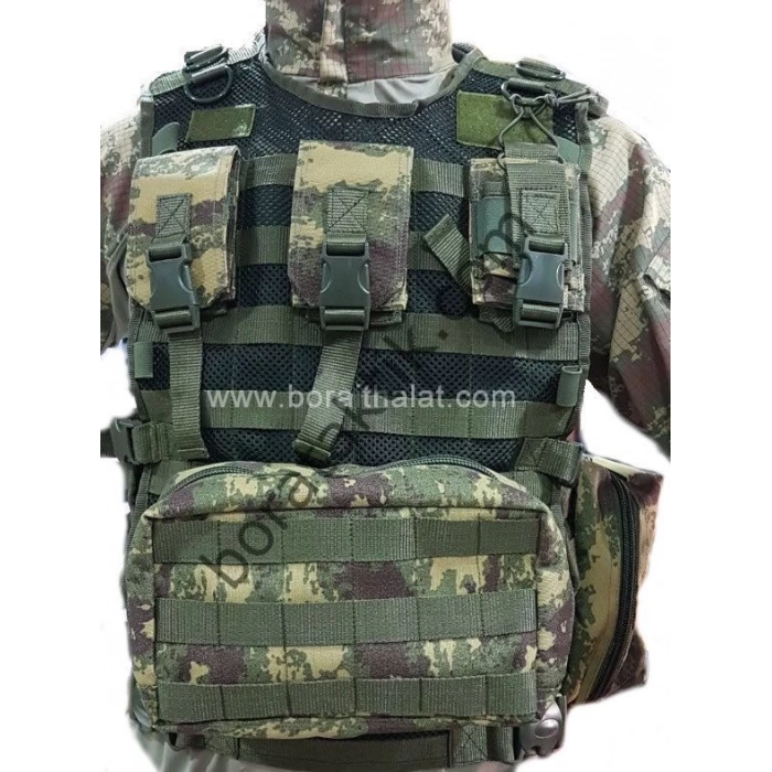 MG3 Hücum Yeleği ,Bixi Hücum Yeleği 100lü (Plakalıklı)