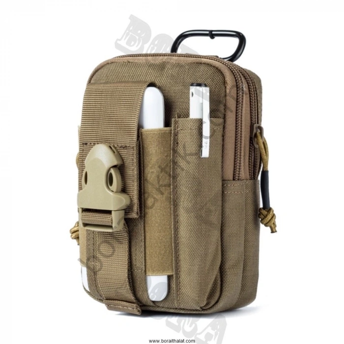 Telefon Çantası,16 cm,Taktik Mini Bel Çantası ,medikal çanta,Telefon Cüzdan Çantası 3 Renk Molleli - ithal