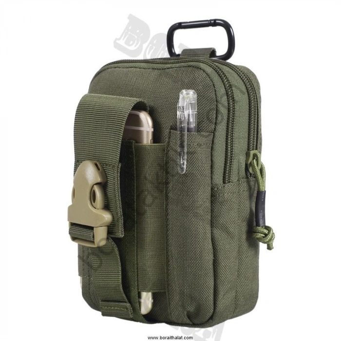 Telefon Çantası,16 cm,Taktik Mini Bel Çantası ,medikal çanta,Telefon Cüzdan Çantası 3 Renk Molleli - ithal