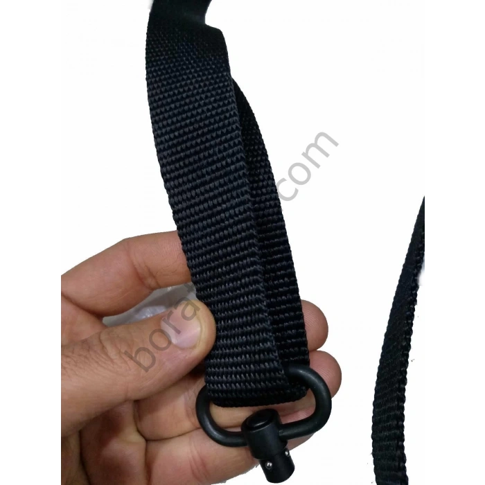 MPT Askı Kayışı Çift Nokta QD Basçıkar Adaptörlü Yerli