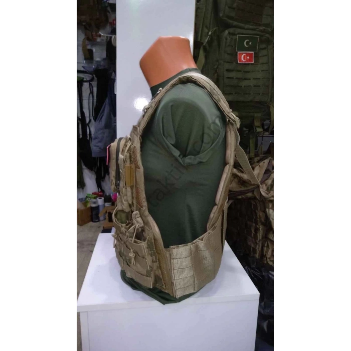 MPT-HK-G3 Jandarma Hücum Yeleği Fileli (Plakalıklı) Yeni