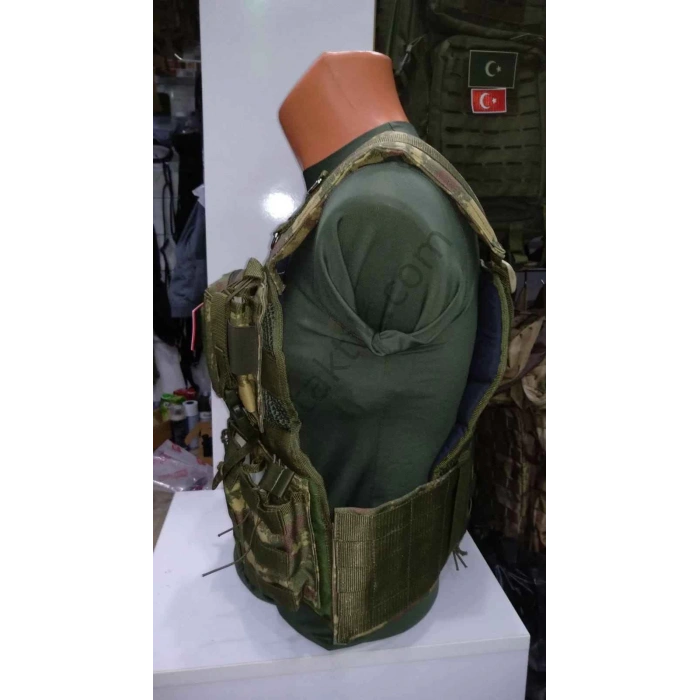 MPT-HK-G3 Piyade Tsk Hücum Yeleği Fileli (Plakalıklı) Yeni