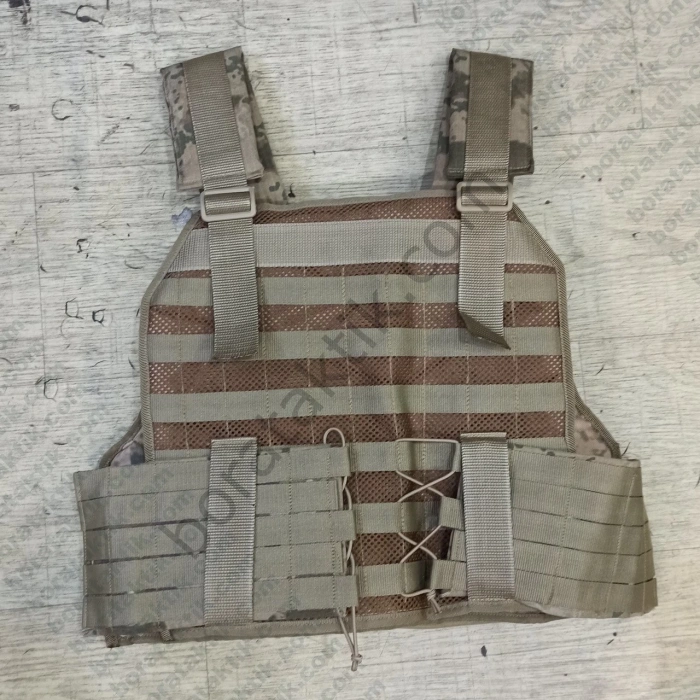 MPT76 G3 Hücum Yeleği JANDARMA Kamuflaj (Plakalıklı)