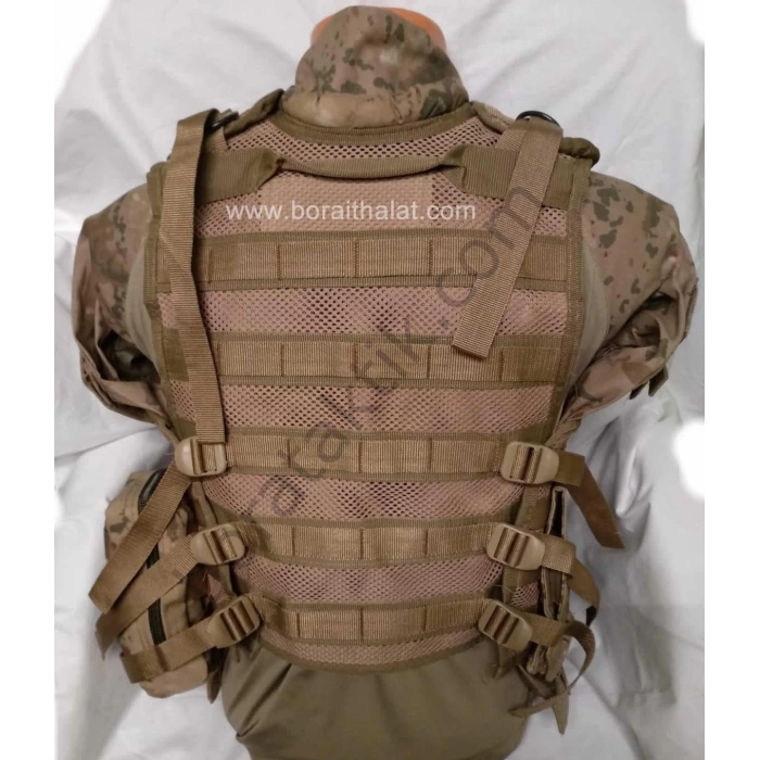 MPT76 Hücum Yeleği Göğüs Çantalı (Plakalıklı)
