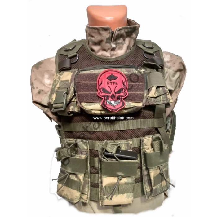 MPT76 Hücum Yeleği Kapaksız 4lü ANFT modeli