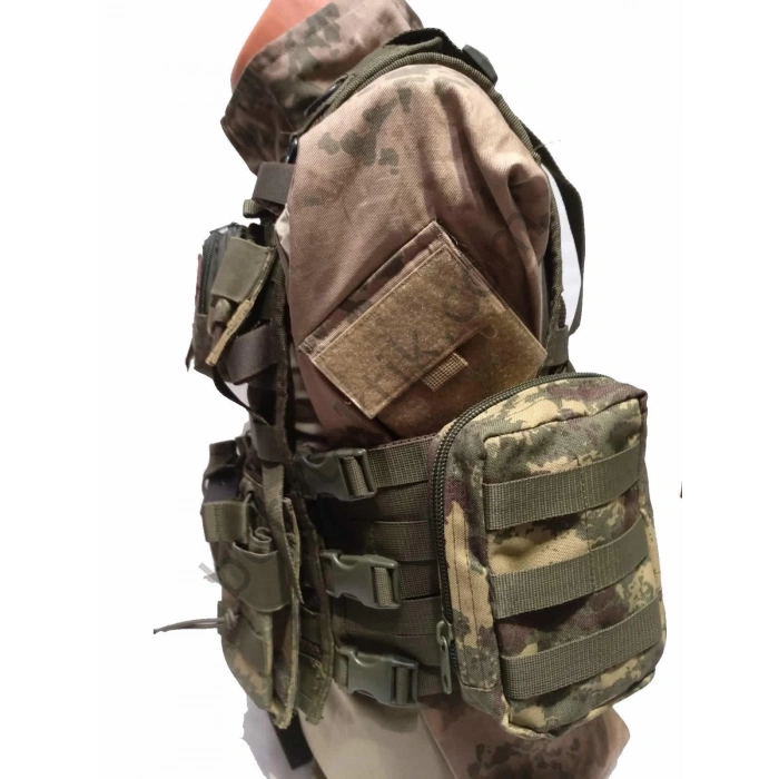 MPT76 Hücum Yeleği Kapaksız 4lü ANFT modeli