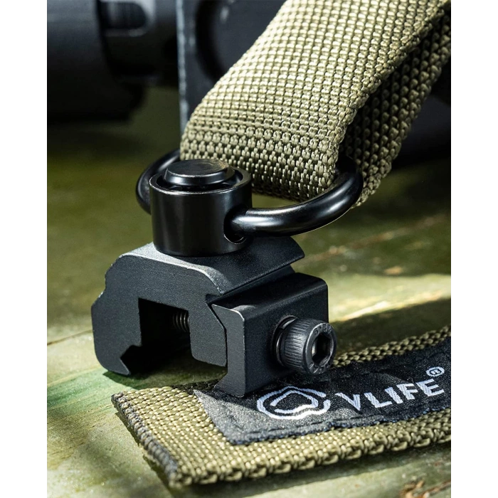 MPT76 - MPT55 Kayış 22mm QD ray aparatı 360 Döner Bas Çıkarlı Adaptör