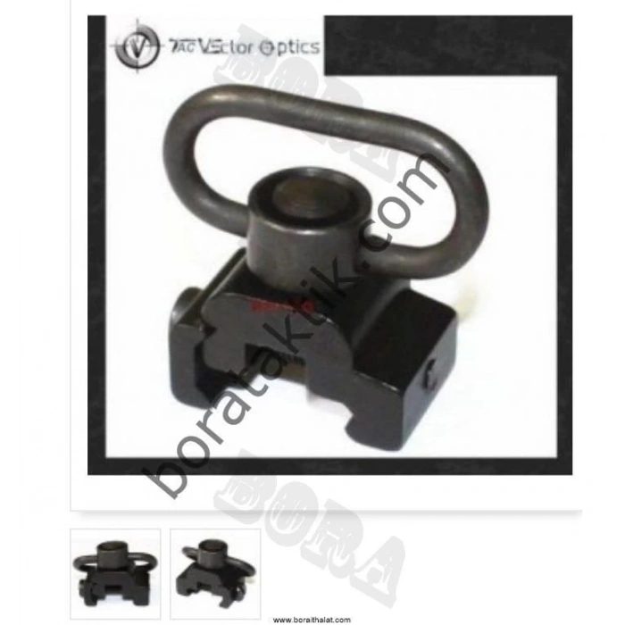 MPT76 - MPT55 Kayış 22mm ray aparatı 360 Derece Dönerli Bas Çıkarlı adaptör