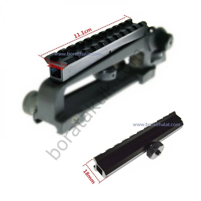 MPT76-MPT55 M16 M4 Safir Bora Raylı Dürbün Kızağı Taşıma Kolu