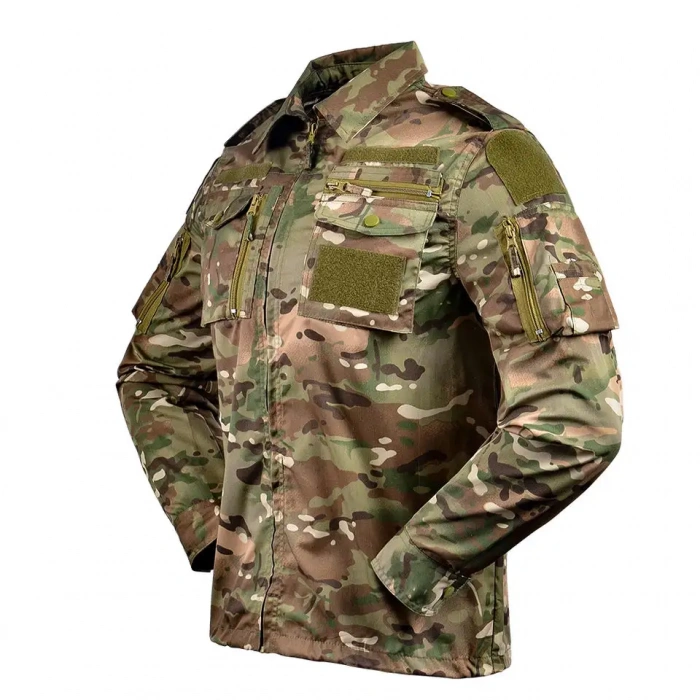 Multicam Airsoft 726 Fermuarlı Kamuflaj Takım -İthal