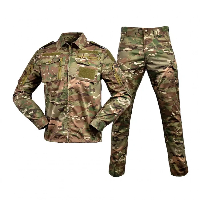 Multicam Airsoft 726 Fermuarlı Kamuflaj Takım -İthal