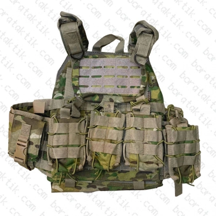 Multicam Asdağ Hücum Yeleği HK33 Mpt76 MPT55 Ak47  (Plakalıklı)