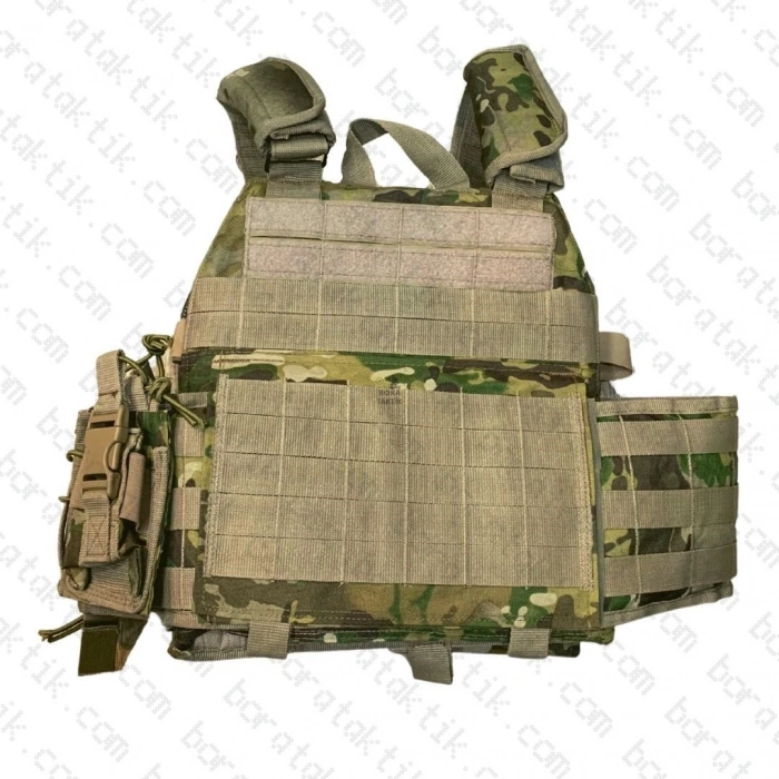 Multicam Asdağ Hücum Yeleği HK33 Mpt76 MPT55 Ak47  (Plakalıklı)