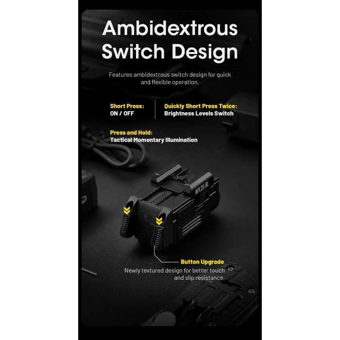 Nitecore NPL25 GL Yeşil Lazerli Tabanca Feneri