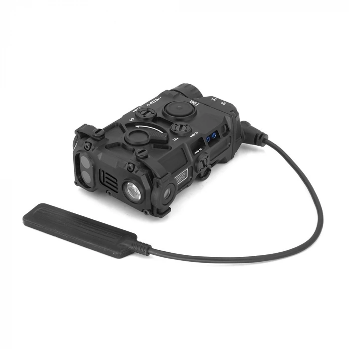 OGL EOTECH REPLICA METAL LASER + FLASHLIGHT WIRED CHARGEABLE BATTERY, Tactical OGL Laser Sight for Airsoft Lazer Pointer Made of Metal CNC