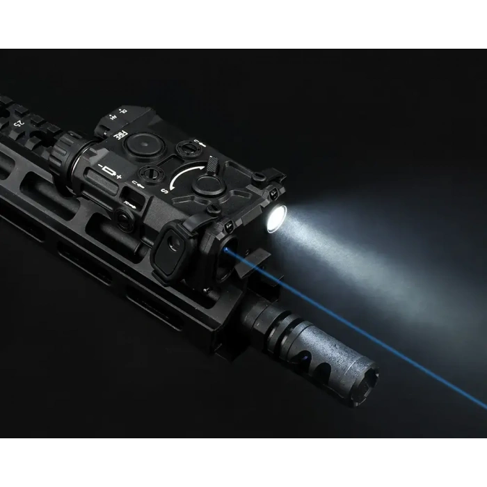 OGL EOTECH REPLICA METAL LASER + FLASHLIGHT WIRED CHARGEABLE BATTERY, Tactical OGL Laser Sight for Airsoft Lazer Pointer Made of Metal CNC