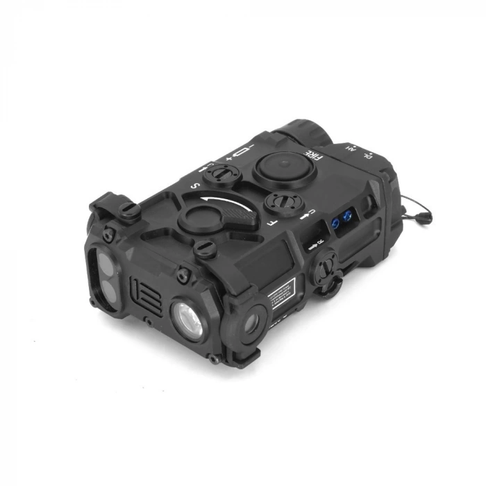 OGL EOTECH REPLICA METAL LASER + FLASHLIGHT WIRED CHARGEABLE BATTERY, Tactical OGL Laser Sight for Airsoft Lazer Pointer Made of Metal CNC