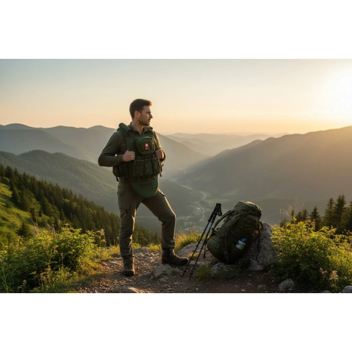 Olive Vest Hücum Yeleği Yeşil HK33 Mpt76 MPT55 Ak47