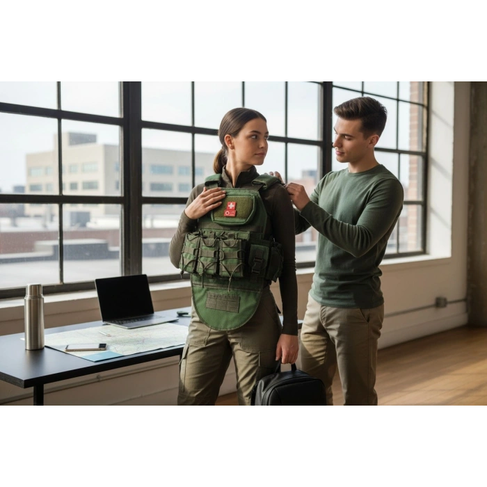 Olive Vest Hücum Yeleği Yeşil HK33 Mpt76 MPT55 Ak47