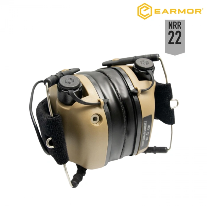 OPSMEN EARMOR M31 MOD3 Aktif Koruma Atış Kulaklığı (Cayote Brown) Kahverengi Hardal