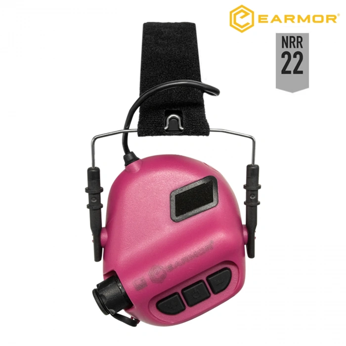OPSMEN EARMOR M31 MOD3 Aktif Koruma Atış Kulaklığı Pembe