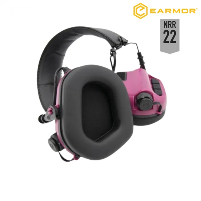 OPSMEN EARMOR M31 MOD3 Aktif Koruma Atış Kulaklığı Pembe