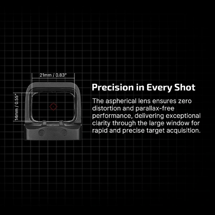 Osight S 2 Moa Dot & 32 Moa Circle Red Dot orjinal