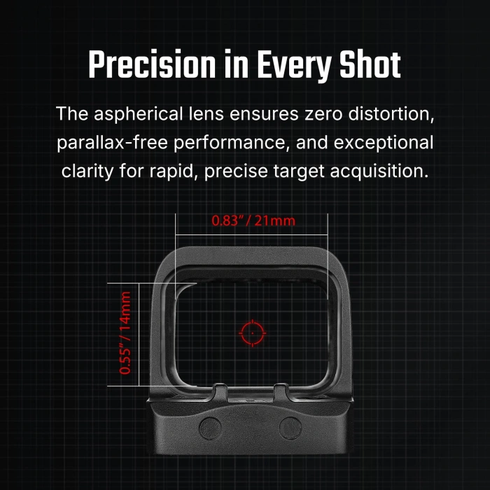 Osight SE RMSc 2 Moa Dot & 32 Moa Circle Red Dot orjinal