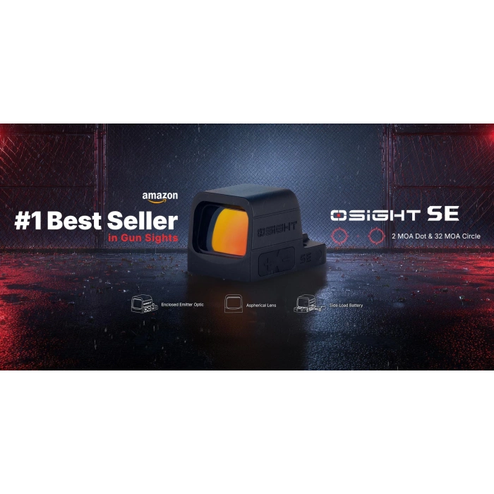 Osight SE RMSc 2 Moa Dot & 32 Moa Circle Red Dot orjinal