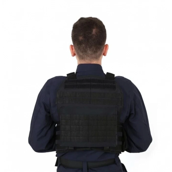 Özel Dikim Siyah Hücum Yeleği 5.56-7.62 12 kalibre 36 kalibre 20 kalibre Hücum Yeleği (Plakalıklı)