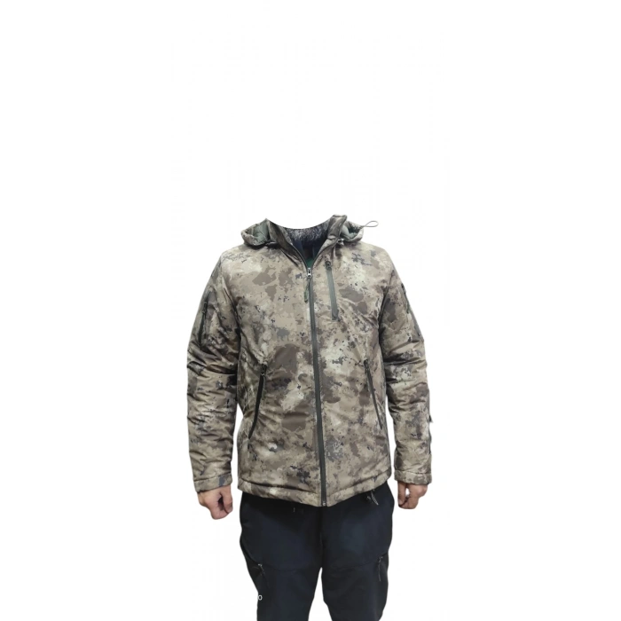 ÖZEL HAREKAT SOFTSHELL ELYAF DOLGU MONT SU GEÇİRMEZ A KALİTE