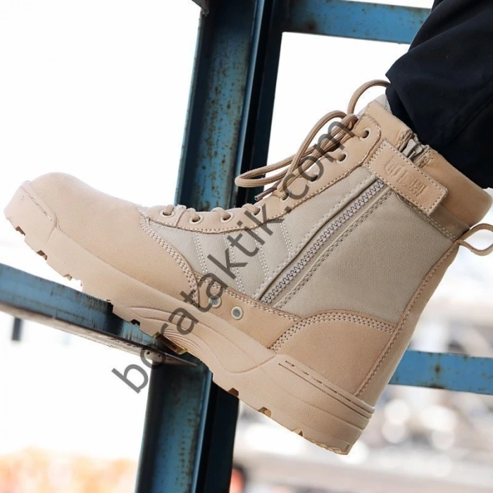 PARAŞÜT ASKERİ BOT FERMUARLI ÇÖLRENGİ