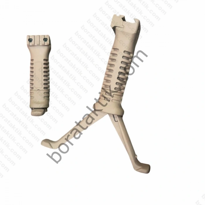 Plastik Çöl Askeri Çatalayak Bipod Kırılmaz ( Hızlı Sökülebilir ) 22mm