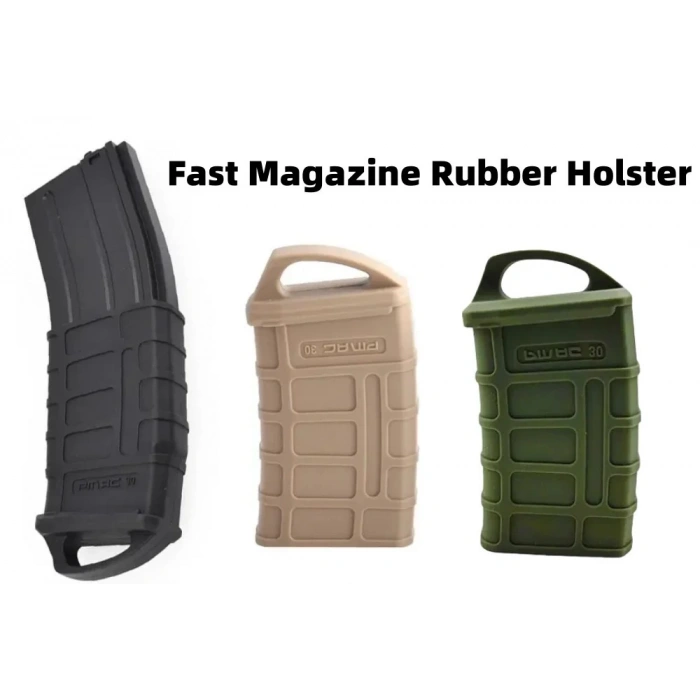 Hızlı Şarjör Çekme Aparatı 5.56  Plastik Uzun Silikon,Silicone Fast Mag Part Long Model