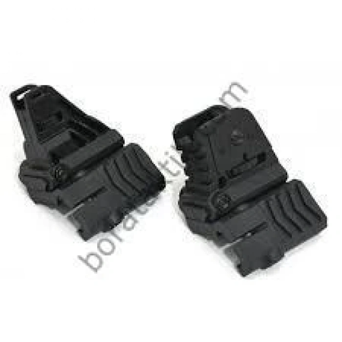 Plastik Yangez Gez ve Arpacık Seti Taktikal 45 Derece Açılı