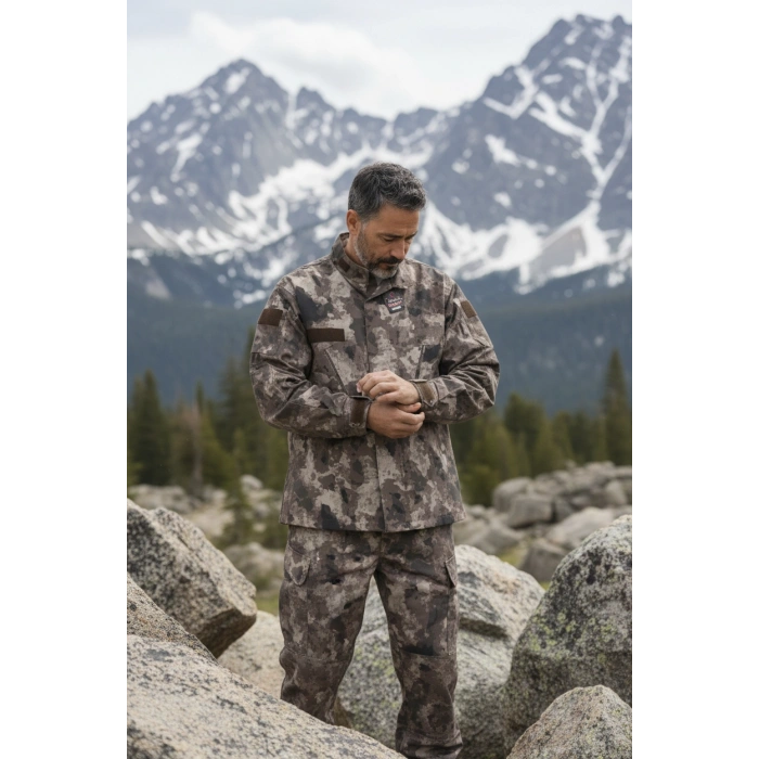 Polis Özel Harekat PÖH Eski Kamuflaj Gömlek Pantolon Set Takım