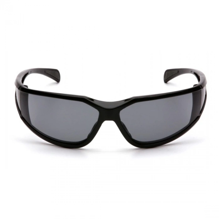 PYRAMEX EXETER Gri Buğu Yapmayan Lensli Koruyucu Gözlük ESB5120DT - Siyah Çerçeve