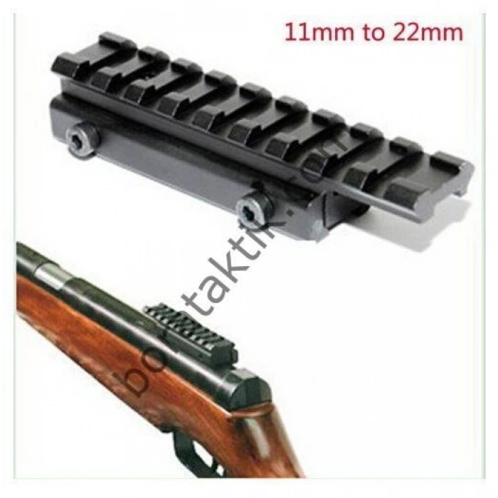 Ray çevirici kızak 11mm i 20mm