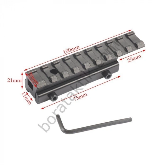 Ray çevirici kızak 11mm i 20mm