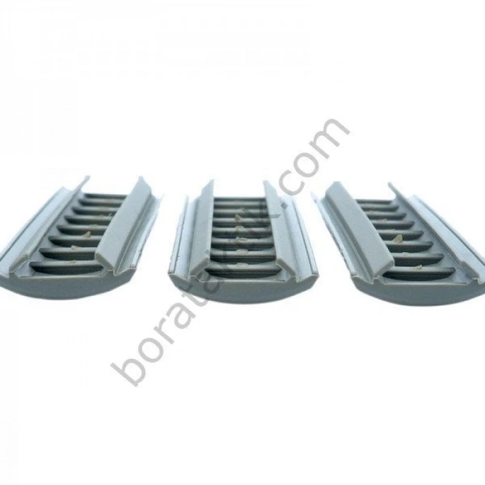 Ray Kapama Kauçuğu Siyah Rail Cover 15cm