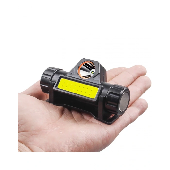 Şarjlı Dayanıklı Outdoor Kamp,Arama kurtama Kafa Lambası Watton Wt-056